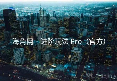 海角网 · 进阶玩法 Pro（官方）