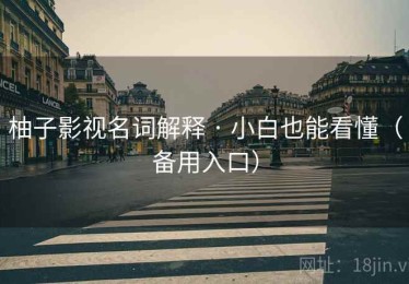 柚子影视名词解释 · 小白也能看懂（备用入口）