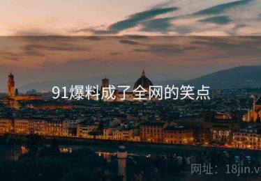 91爆料成了全网的笑点