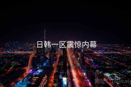 日韩一区震惊内幕