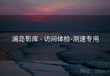 澜岛影库 - 访问体检-测速专用