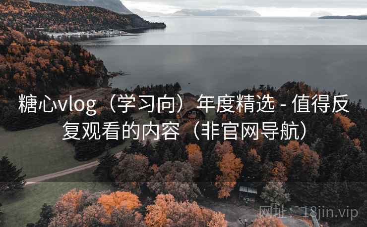 糖心vlog（学习向）年度精选 - 值得反复观看的内容（非官网导航）